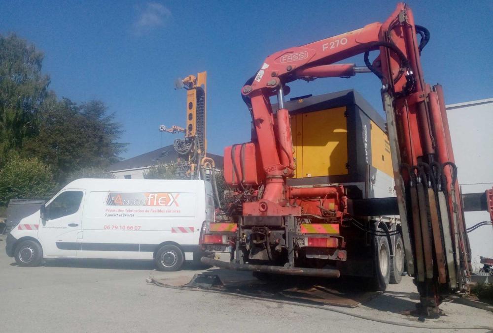 machien et camion